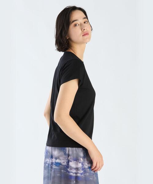 アニエスb　試着のみ半袖Tシャツ黒 agnes b.（アニエスベー） 半袖Tシャツ 1 ブラック レディース
