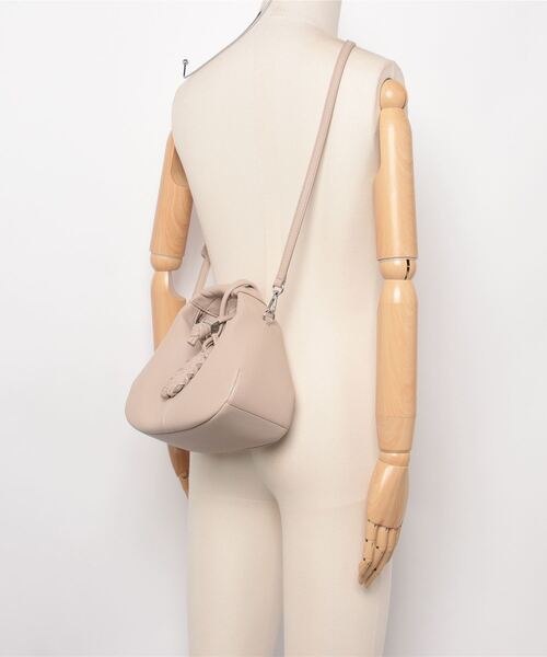 GANNI（ガニー） ハンドバッグ GANNI Hobo Mini Grained ホーボー ミニ