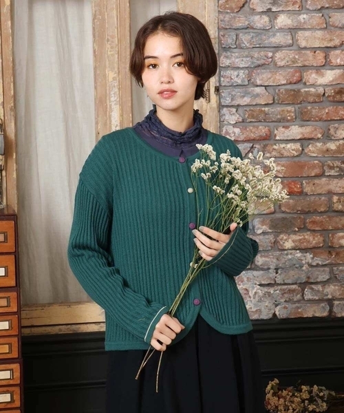 Jocomomola（ホコモモラ） カーディガン LANA BLENDカーディガン