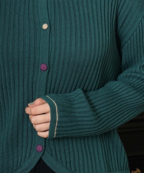 Jocomomola（ホコモモラ） カーディガン LANA BLENDカーディガン