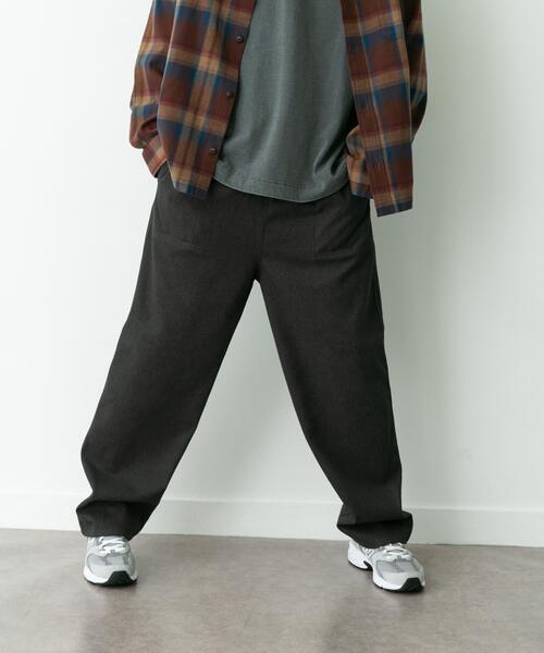 URBAN RESEARCH Sonny Label パンツ 裏起毛ユーティリティイージー