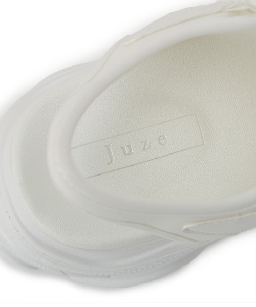 「Juze」 フラットサンダル M ベージュ系その他2 レディース_画像5