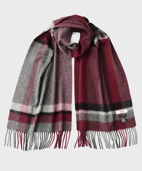 TAKEO KIKUCHI（タケオキクチ） マフラー 「洗えるカシミヤ」 ピュア