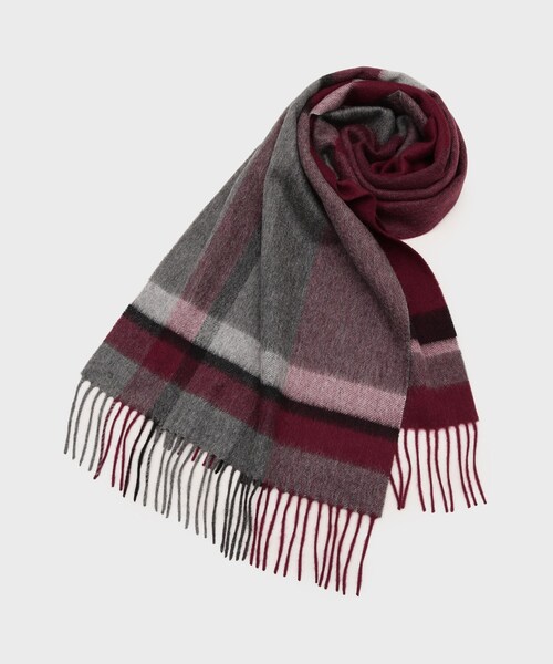 タケオキクチ 新品 メンズ ピュアカシミアマフラー 洗えるマフラー タグ付き TAKEO KIKUCHI（タケオキクチ） マフラー 「洗えるカシミヤ」 ピュア