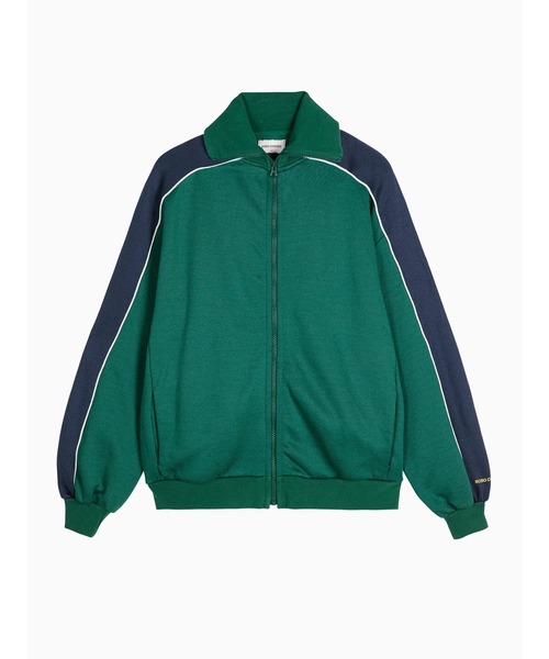トレーナー スウェット Striped zipped sweatshirt レディース_2