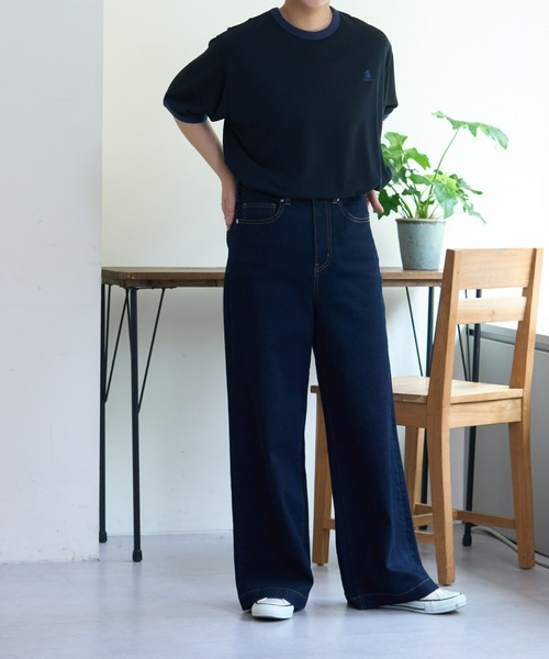 「GEVACO」 半袖Tシャツ LARGE ブラック メンズ_画像6