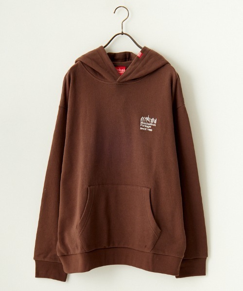 「Manhattan Portage」 プルオーバーパーカー M ブラウン レディース_画像5