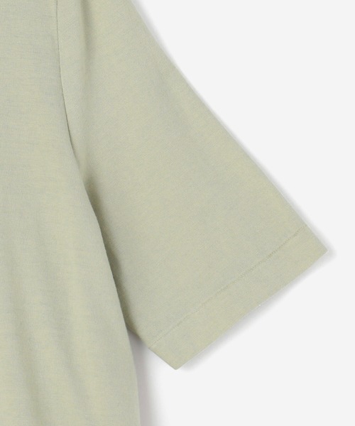 「Bshop」 半袖ワンピース ONE SIZE グリーン レディース_画像7