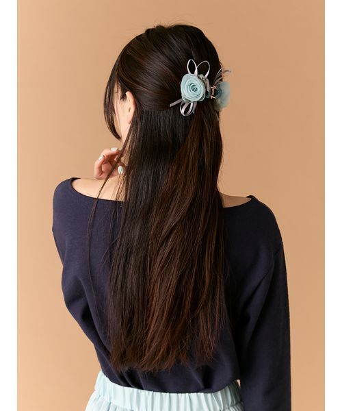 【新品未使用】MATILDA amelife cineameフラワーヘアクリップ LILY BROWN（リリーブラウン） フラワーバリエーションヘアクリップ