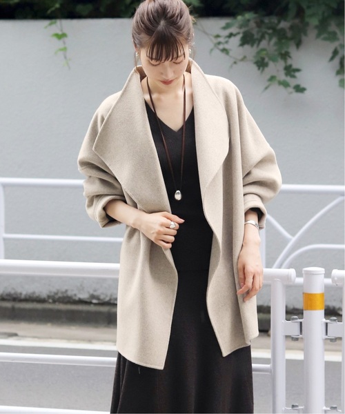 plage（プラージュ） ノーカラージャケット 36 グレー レディース