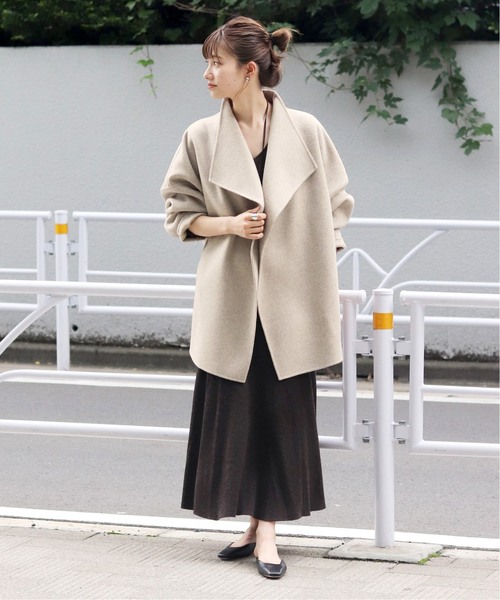 plage（プラージュ） ノーカラージャケット 36 グレー レディース