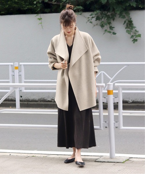 plage（プラージュ） ノーカラージャケット 36 グレー レディース