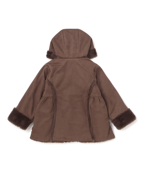 SLAP SLIP（スラップスリップ） ムートンコート ボアコート リボン+