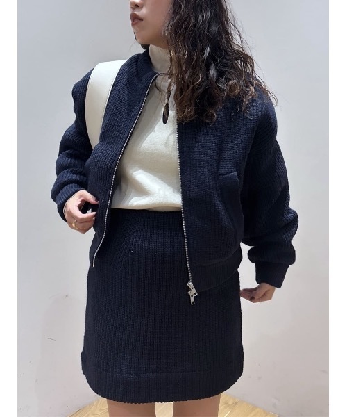 STYLEMIXER（スタイルミキサー） ブルゾン アウター ニットパッファー