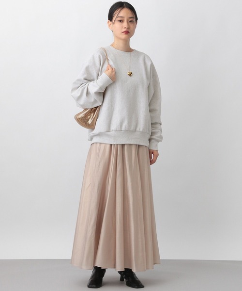 「A part by」 スウェットカットソー FREE ライトグレー レディース_画像9