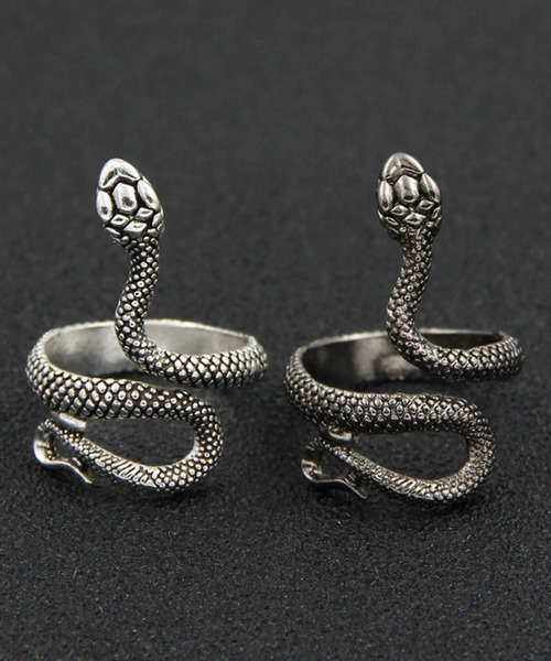 指輪 リング 「456707」蛇リング/フリーサイズ(RZ) レディース メンズ