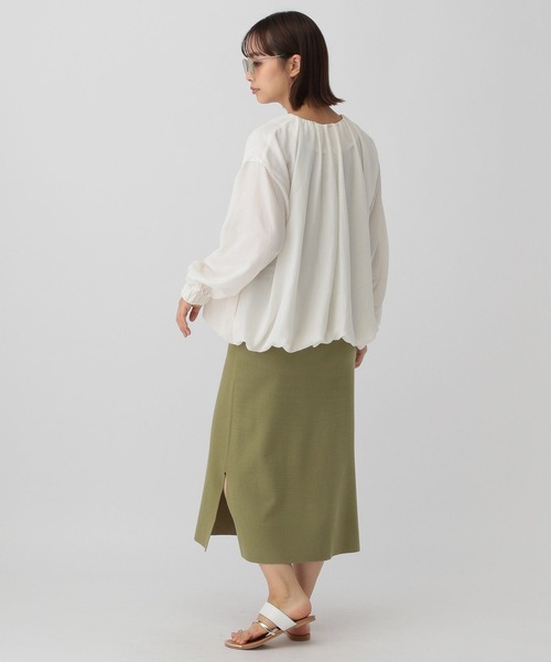 「saloon」 ブルゾン FREE ホワイト レディース_画像6