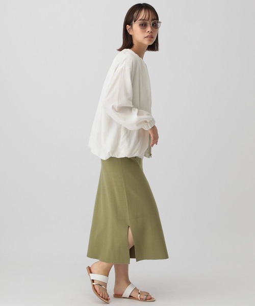 「saloon」 ブルゾン FREE ホワイト レディース_画像7