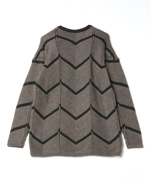 「glamb」 長袖ニット 0 ブラウン メンズ_画像2