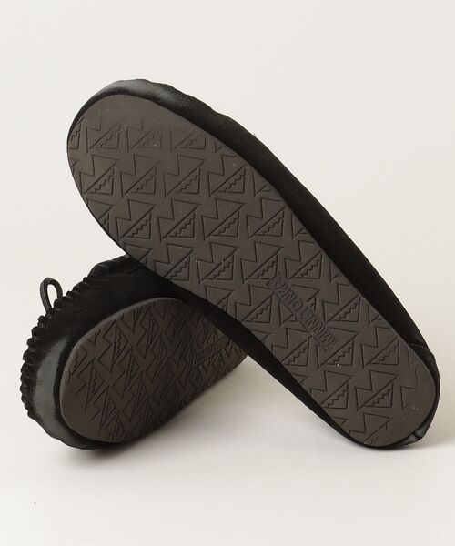 「Minnetonka」 モカシンシューズ US8 ブラック レディース_画像3