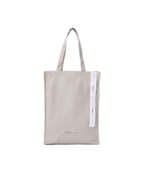 Francfranc（フランフラン） トートバッグ ロゴトート 3 M グレー 