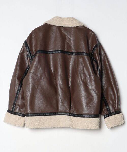 「EVRIS」 ブルゾン FREE ブラウン レディース_画像2