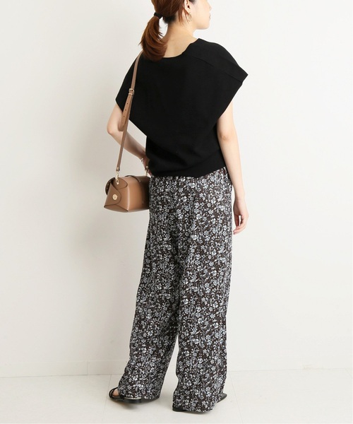 「SLOBE IENA」 イージーパンツ FREE カーキ レディース_画像8