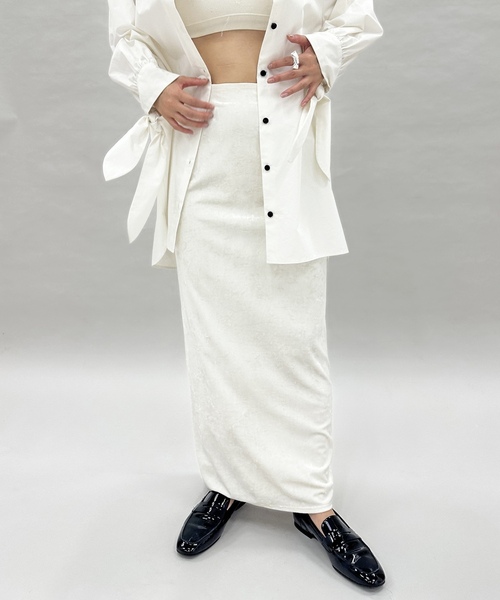 「EDIT. FOR LULU」 ロングスカート 36 ホワイト レディース_画像3