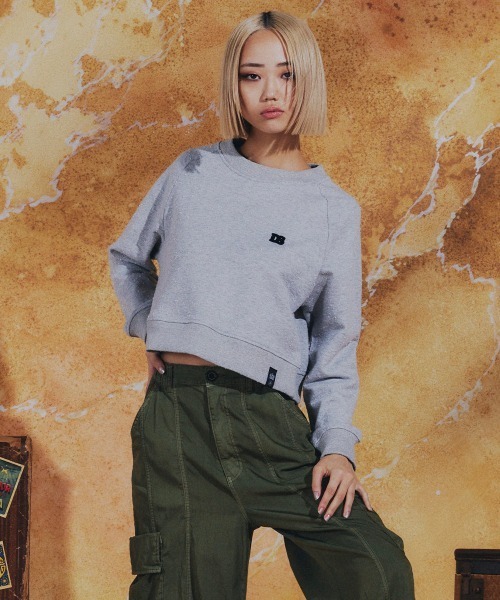 【DOUBLESTANDARDCLOTHING】0208-190-203 セントラル裏毛カットソー長袖スウェット DOUBLE STANDARD CLOTHING(ダブルスタンダードクロージング