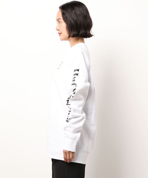 「HUF」 スウェットカットソー SMALL グレー レディース_画像2