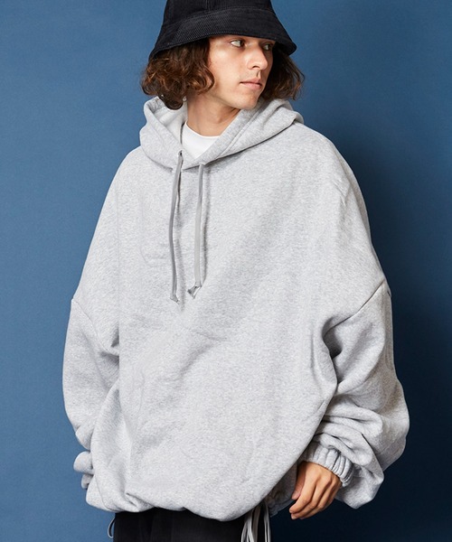 「unrelaxing」 ジップアップパーカー FREE グレー メンズ_画像2