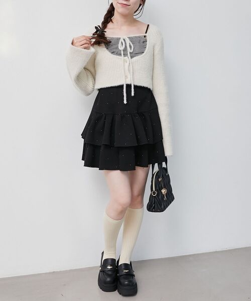MAJESTIC LEGON（マジェスティックレゴン） カーディガン キャミ