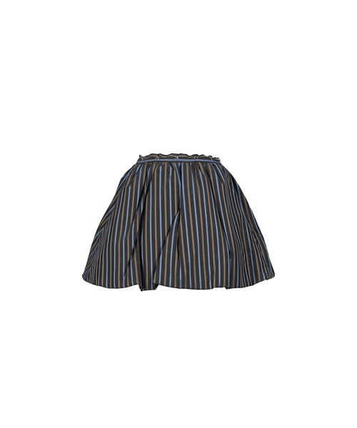 スカート STRIPE PUFFY SKIRT