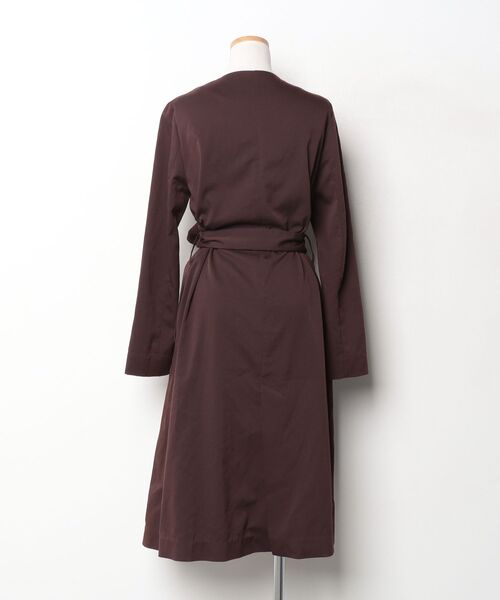 「LILIDIA」 スプリングコート 1 ブラウン レディース_画像2