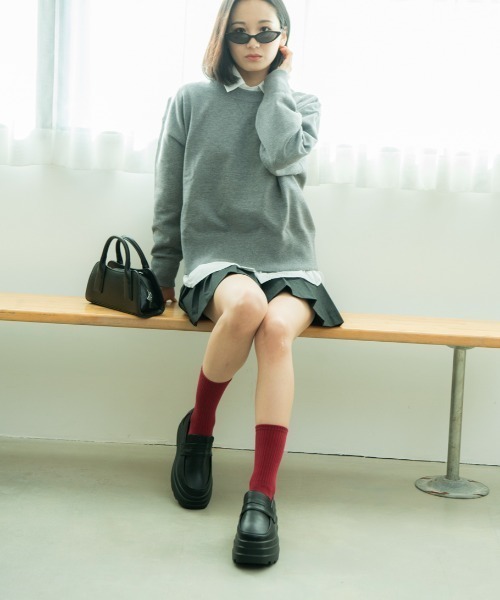 「R&E」 シューズ M ブラック レディース_画像2