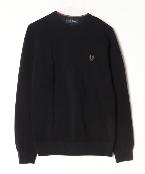 フレッドペリー 薄手長袖ニット 楽天市場】FRED PERRY フレッドペリー ニット CROPPED TEXTURED JUMPER