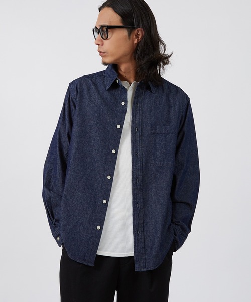improves（インプローブス） シャツ 6oz デニム シャツ メンズ
