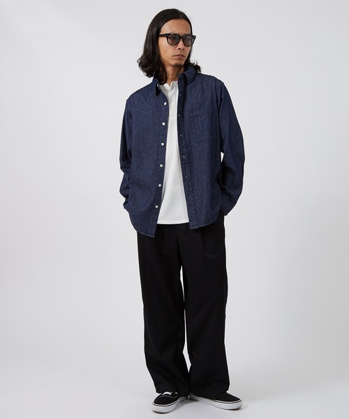 improves（インプローブス） シャツ 6oz デニム シャツ メンズ