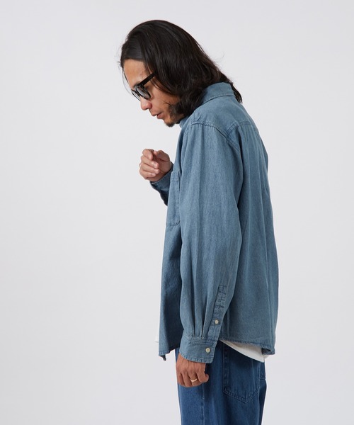 improves（インプローブス） シャツ 6oz デニム シャツ メンズ