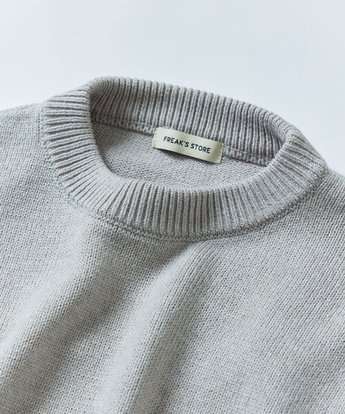 「FREAK'S STORE」 長袖ニット SMALL ブラック メンズ_画像3