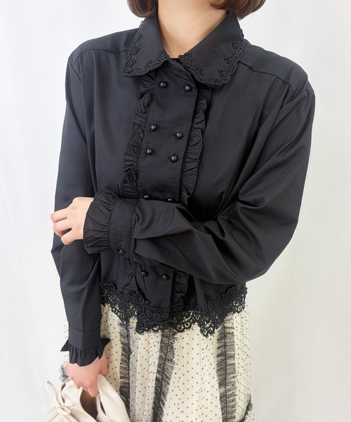 frunco ブラウス シャツ 入学式 卒業式 「ZOZOTOWN限定」フロント