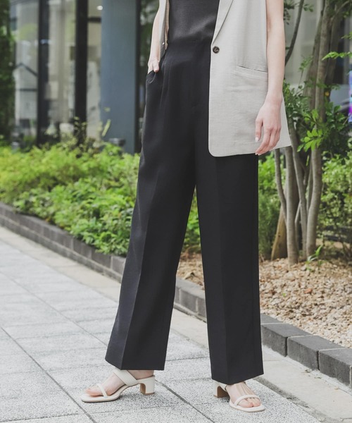 「SENSE OF PLACE by URBAN RESEARCH」 パンツ LARGE ライトベージュ レディース_画像5