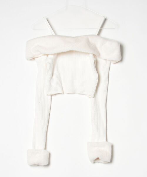 「RESEXXY」 長袖ニット FREE ホワイト レディース_画像2