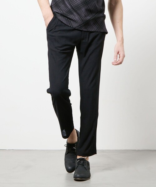 美品HOMME PLISSE ISSEY MIYAKE オムプリッセ パンツ 3 HOMME PLISSE ISSEY MIYAKE 「HOMME MIYAKE」 プリーツパンツ 3