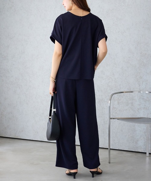 alotta（アロッタ） ブラウス シャツ ジップ使いセットアップ