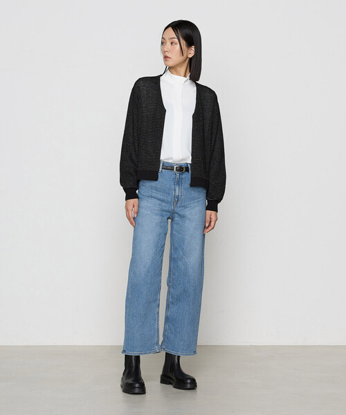 「K.T KIYOKO TAKASE」 長袖ブラウス 9号 ボルドー レディース_画像4