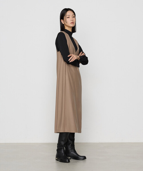 「K.T KIYOKO TAKASE」 長袖ブラウス 9号 ボルドー レディース_画像6