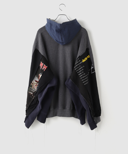 DISCOVERED（ディスカバード） パーカー Band Tee Dolman Zip Hoodie