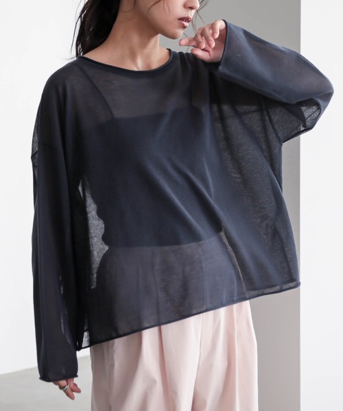 for/c（フォーシー） ニット セーター 「新色追加」シアーニット