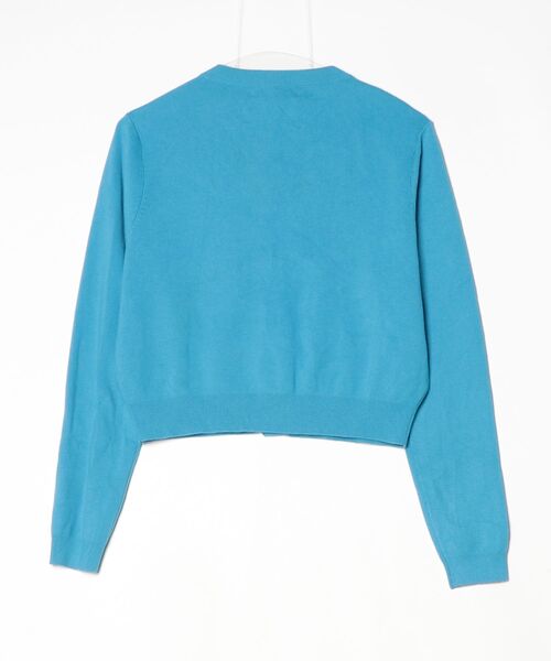 「CABaN」 ニットカーディガン X-SMALL ブルー レディースの画像